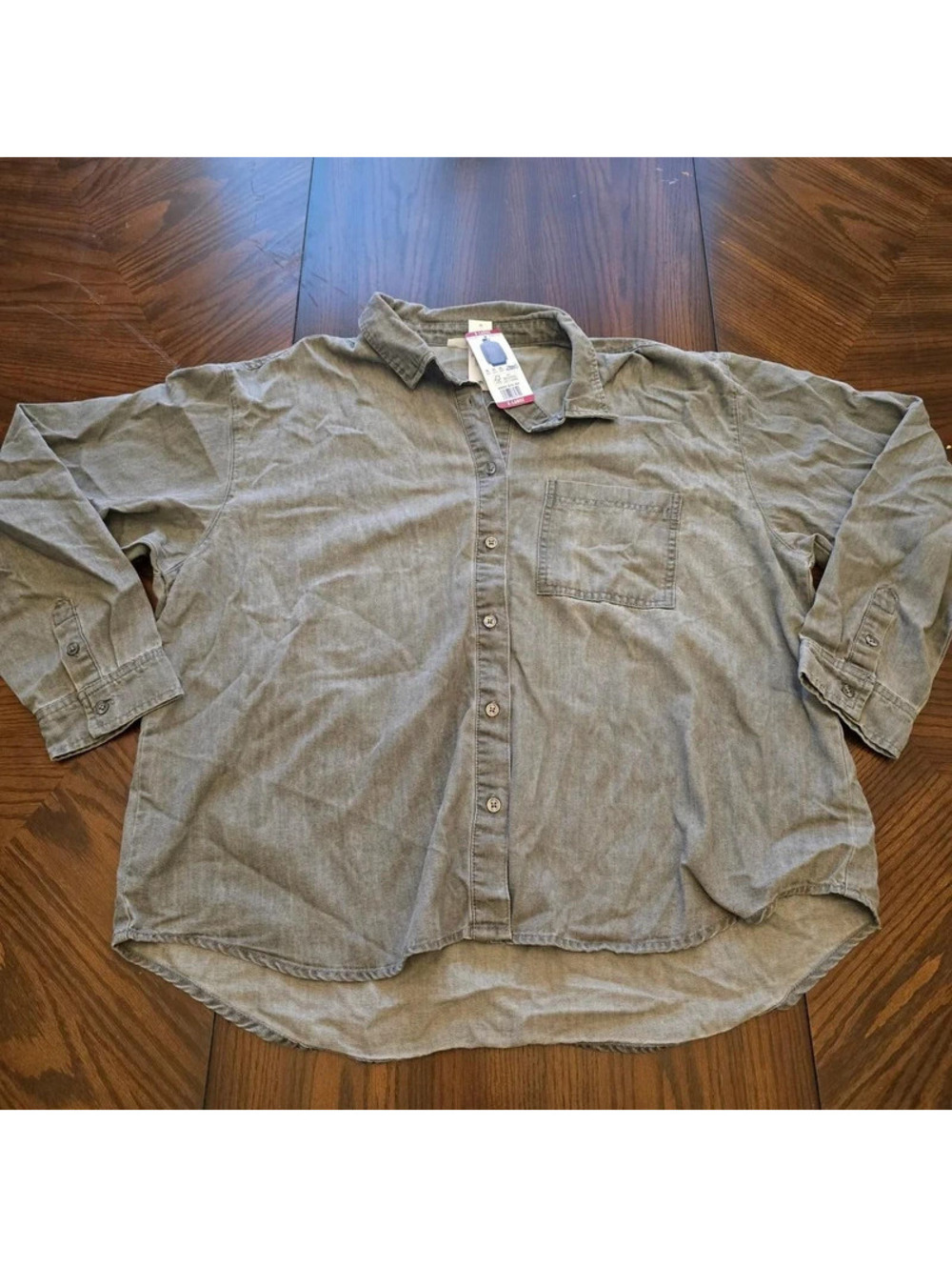 Seven7 Green and Khaki Shirt